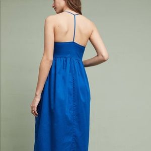 LACAUSA Audra dress in cobalt blue